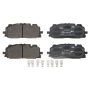 ATE 605678 ATE Original Semi-Metallic Front Disc Brake Pad Set 605678 for Audi