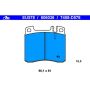 ATE 606036 ATE Original Semi-Metallic Front Disc Brake Pad Set 606036 for Mercedes-Benz