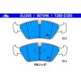 ATE 607046 ATE Original Semi-Metallic Front Disc Brake Pad Set 607046 for BMW
