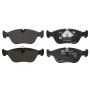 ATE 607053 ATE Original Semi-Metallic Front Disc Brake Pad Set 607053 for Volvo