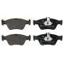 ATE 607086 ATE Original Semi-Metallic Front Disc Brake Pad Set 607086 for Mercedes-Benz
