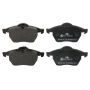 ATE 607091 ATE Original Semi-Metallic Front Disc Brake Pad Set 607091 for Saab