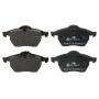 ATE 607091 ATE Original Semi-Metallic Front Disc Brake Pad Set 607091 for Saab