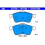 ATE 607102 ATE Original Semi-Metallic Front Disc Brake Pad Set 607102 for Volkswagen