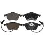 ATE 607110 ATE Original Semi-Metallic Front Disc Brake Pad Set 607110 for Audi, Volkswagen
