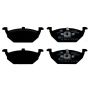 ATE 607111 ATE Original Semi-Metallic Front Disc Brake Pad Set 607111 for Volkswagen