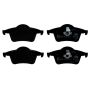 ATE 607135 ATE Original Semi-Metallic Rear Disc Brake Pad Set 607135 for Volvo
