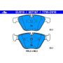 ATE 607167 ATE Original Semi-Metallic Front Disc Brake Pad Set 607167 for BMW