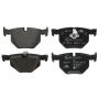 ATE 607174 ATE Original Semi-Metallic Rear Disc Brake Pad Set 607174 for BMW