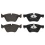 ATE 607176 ATE Original Semi-Metallic Front Disc Brake Pad Set 607176 for BMW