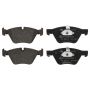 ATE 607176 ATE Original Semi-Metallic Front Disc Brake Pad Set 607176 for BMW