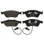 ATE 607182 ATE Original Semi-Metallic Front Disc Brake Pad Set 607182 for Audi, Volkswagen
