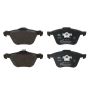 ATE 607187 ATE Original Semi-Metallic Front Disc Brake Pad Set 607187 for Volvo