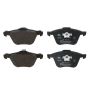 ATE 607187 ATE Original Semi-Metallic Front Disc Brake Pad Set 607187 for Volvo