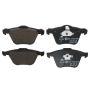 ATE 607188 ATE Original Semi-Metallic Front Disc Brake Pad Set 607188 for Volvo