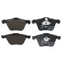 ATE 607188 ATE Original Semi-Metallic Front Disc Brake Pad Set 607188 for Volvo