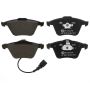 ATE 607200 ATE Original Semi-Metallic Front Disc Brake Pad Set 607200 for Volkswagen