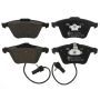 ATE 607201 ATE Original Semi-Metallic Front Disc Brake Pad Set 607201 for Audi