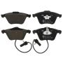 ATE 607201 ATE Original Semi-Metallic Front Disc Brake Pad Set 607201 for Audi