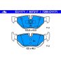 ATE 607217 ATE Original Semi-Metallic Rear Disc Brake Pad Set 607217 for BMW