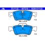 ATE 607219 ATE Original Semi-Metallic Rear Disc Brake Pad Set 607219 for Mercedes-Benz