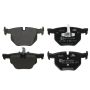 ATE 607225 ATE Original Semi-Metallic Rear Disc Brake Pad Set 607225 for BMW