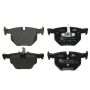 ATE 607225 ATE Original Semi-Metallic Rear Disc Brake Pad Set 607225 for BMW