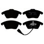 ATE 607226 ATE Original Semi-Metallic Front Disc Brake Pad Set 607226 for Audi, Volkswagen