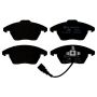 ATE 607226 ATE Original Semi-Metallic Front Disc Brake Pad Set 607226 for Audi, Volkswagen