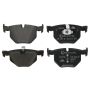 ATE 607232 ATE Original Semi-Metallic Rear Disc Brake Pad Set 607232 for BMW