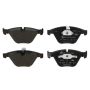 ATE 607237 ATE Original Semi-Metallic Front Disc Brake Pad Set 607237 for BMW