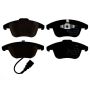 ATE 607242 ATE Original Semi-Metallic Front Disc Brake Pad Set 607242 for Audi, Volkswagen