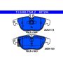 ATE 607244 ATE Original Semi-Metallic Rear Disc Brake Pad Set 607244 for Mercedes-Benz