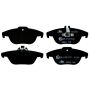 ATE 607244 ATE Original Semi-Metallic Rear Disc Brake Pad Set 607244 for Mercedes-Benz