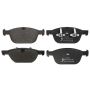 ATE 607272 ATE Original Semi-Metallic Front Disc Brake Pad Set 607272 for Volvo