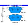 ATE 607281 ATE Original Semi-Metallic Front Disc Brake Pad Set 607281 for Audi