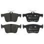 ATE 607293 ATE Original Semi-Metallic Rear Disc Brake Pad Set 607293 for Audi, Volkswagen