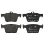 ATE 607293 ATE Original Semi-Metallic Rear Disc Brake Pad Set 607293 for Audi, Volkswagen