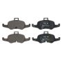 ATE 607312 ATE Original Semi-Metallic Front Disc Brake Pad Set 607312 for Audi