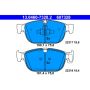 ATE 607328 ATE Original Semi-Metallic Front Disc Brake Pad Set 607328 for Volvo