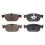 ATE 607328 ATE Original Semi-Metallic Front Disc Brake Pad Set 607328 for Volvo