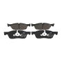 ATE 607330 ATE Semi-Metallic Front Disc Brake Pad Set 607330 for Jaguar, Land Rover