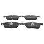 ATE 607340 ATE Semi-Metallic Front Disc Brake Pad Set 607340 for Jaguar, Land Rover