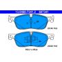 ATE 607341 ATE Semi-Metallic Front Disc Brake Pad Set 607341 for Jaguar, Land Rover