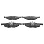 ATE 607341 ATE Semi-Metallic Front Disc Brake Pad Set 607341 for Jaguar, Land Rover