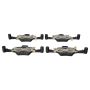 ATE 607345 ATE Original Semi-Metallic Front Disc Brake Pad Set 607345 for BMW