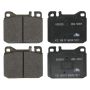 ATE 609028 ATE Original Semi-Metallic Front Disc Brake Pad Set 609028 for Mercedes-Benz