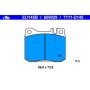 ATE 609029 ATE Original Semi-Metallic Front Disc Brake Pad Set 609029 for Mercedes-Benz