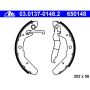 ATE 650148 ATE Drum Brake Shoe Set 650148 for Volkswagen