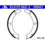 ATE 650421 ATE Parking Brake Shoe Set 650421 for Porsche